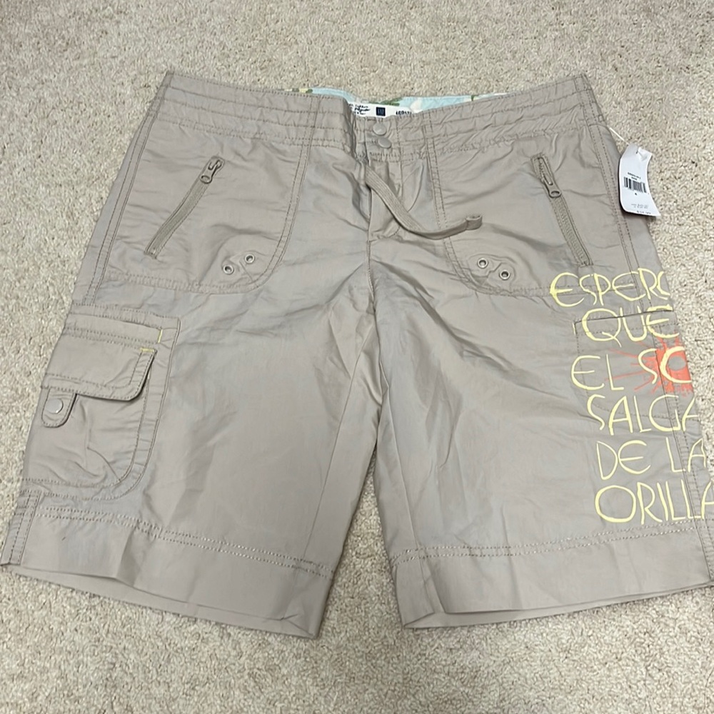 NWT Gap Factory Bermuda Shorts